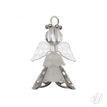 Korálkový andělíček pro štěstí L (KO214)