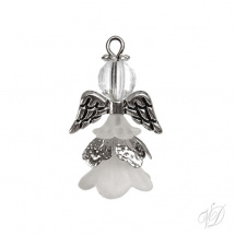 Korálkový andělíček pro štěstí VI (KO259)