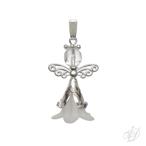 Přívěsek na krk 0849 - Andělíček pro štěstí F