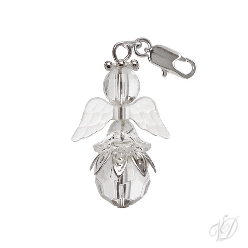 Přívěsek s karabinkou 0862 - Andělíček pro štěstí H