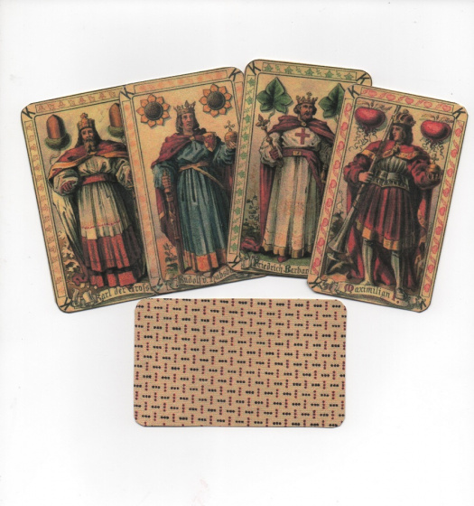Mariášové karty staré 