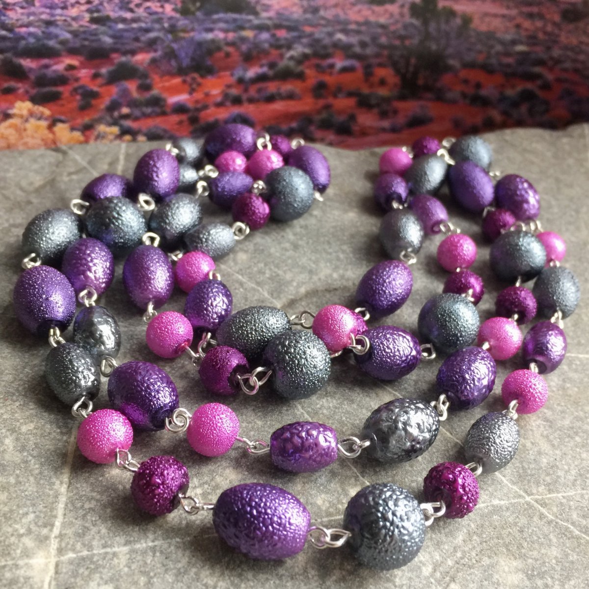 Fialovo-šedé korále