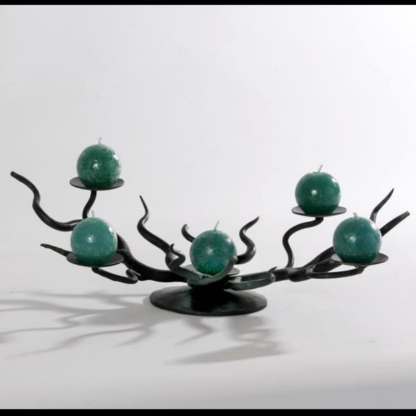 Kovaný svícen Kleč A24