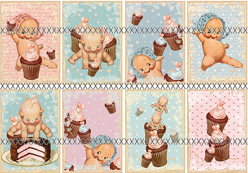 Bavlněná látka - panel - výběr - A266