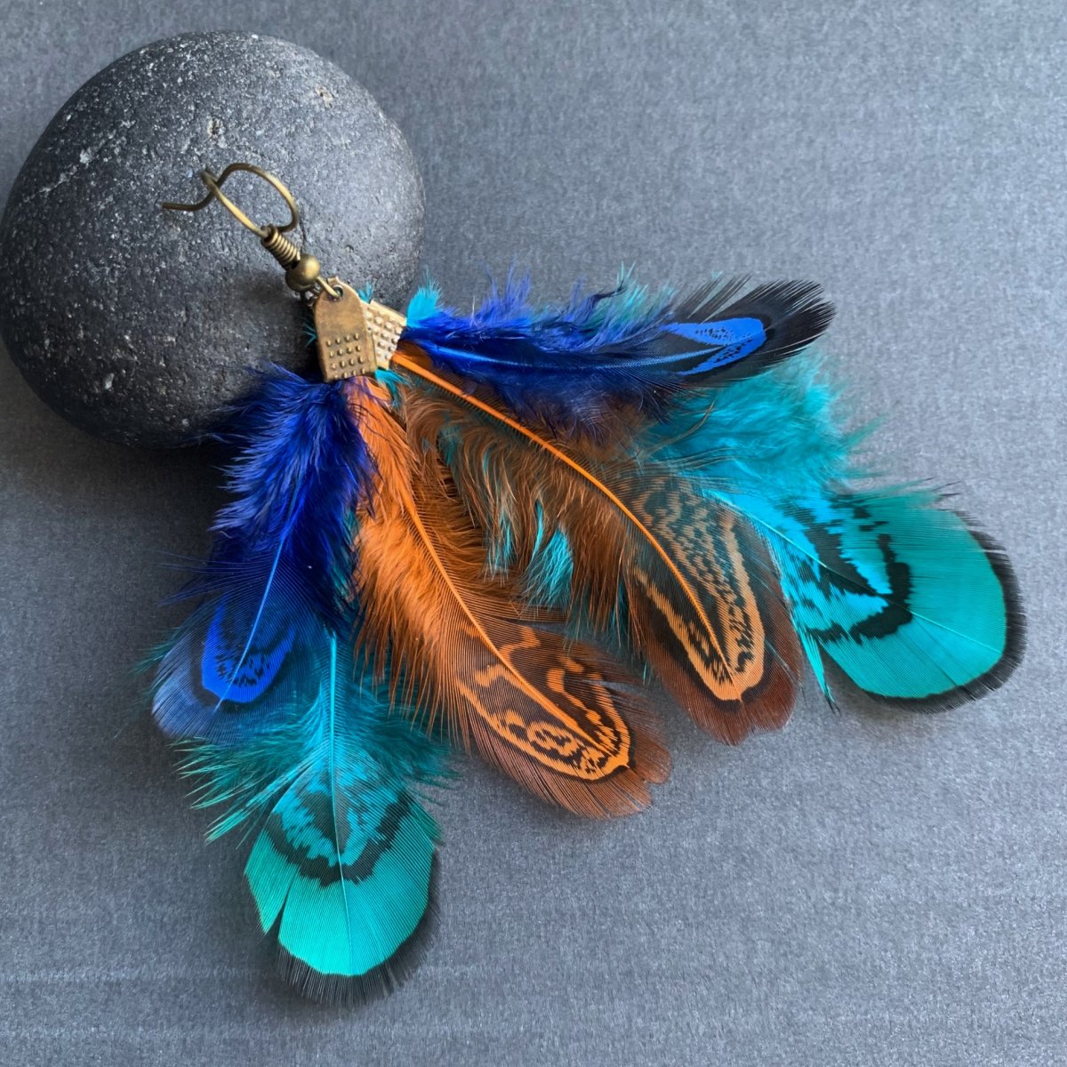 Peříčkové náušnice 13