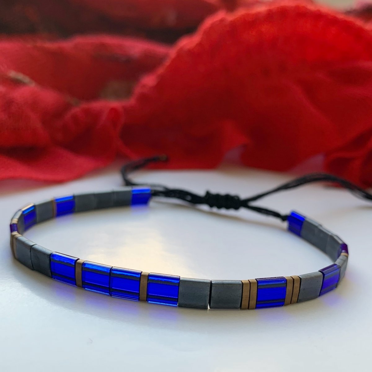 Miyuki Tila náramek č. 7