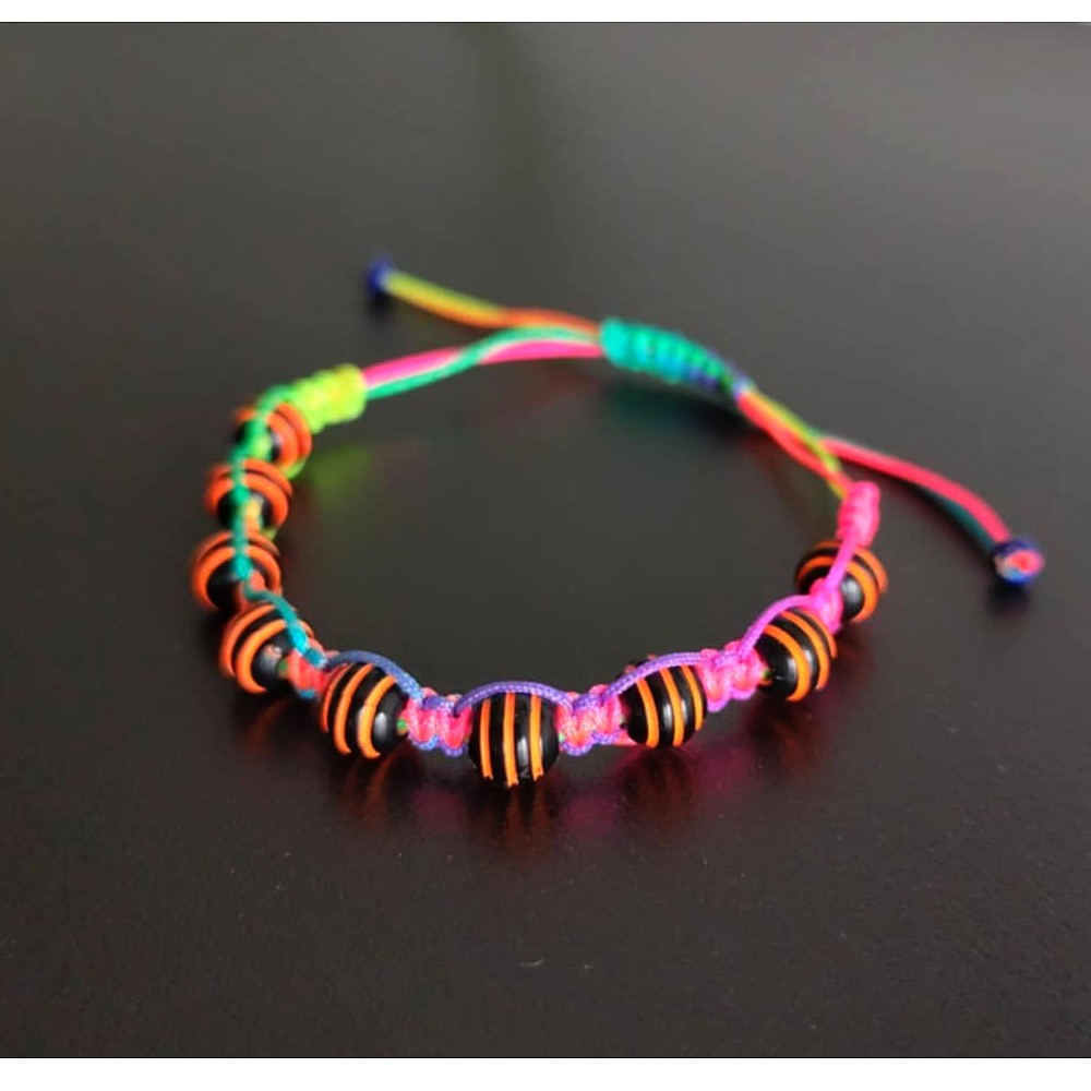 Náramek Shamballa s korálky