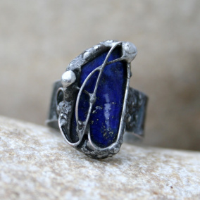 Lapis lazuli prsten