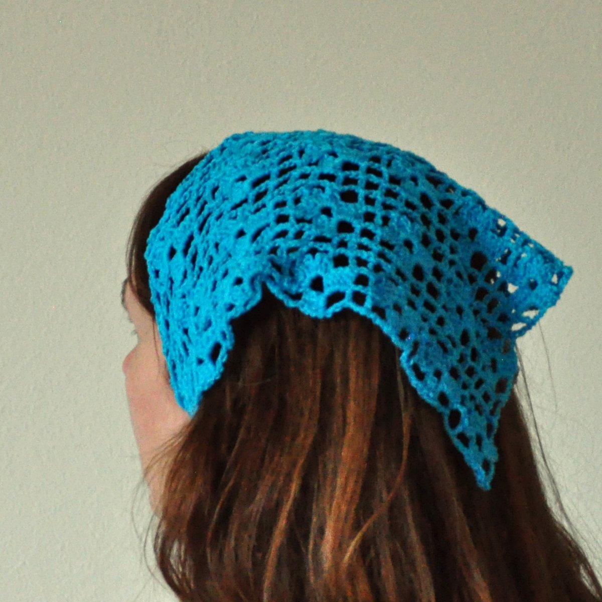 Letní šáteček na hlavu