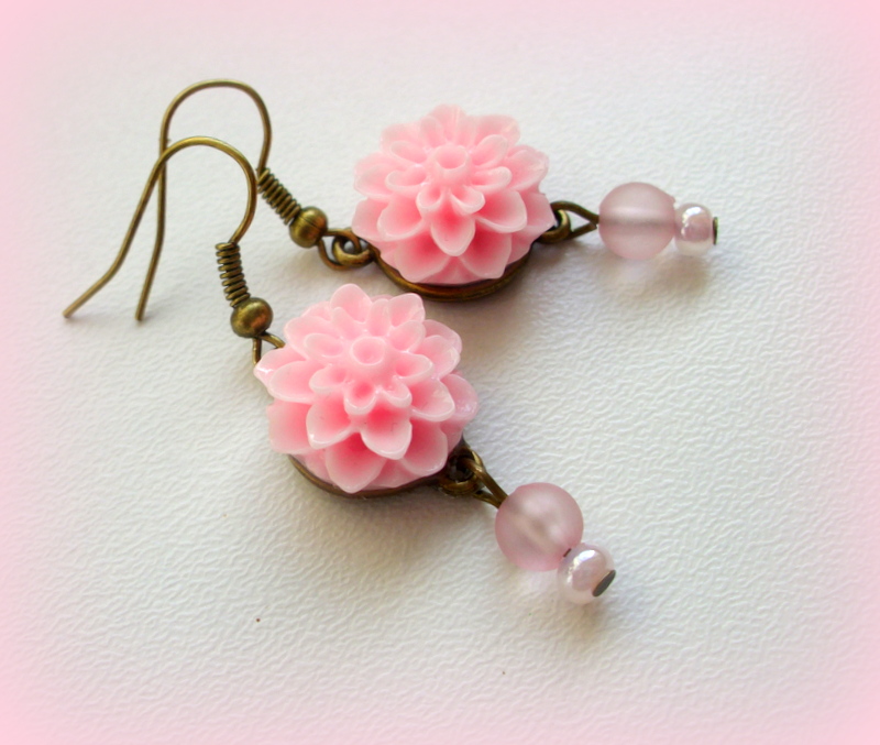 Rozkvetlé náušnice