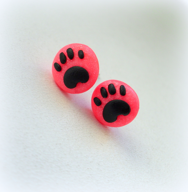 Mini tlapky - jasně růžové