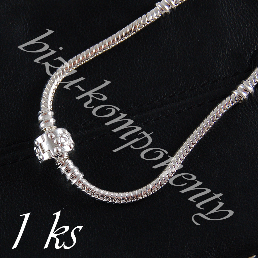 Stříbrný náramek 17cm (28 5007)