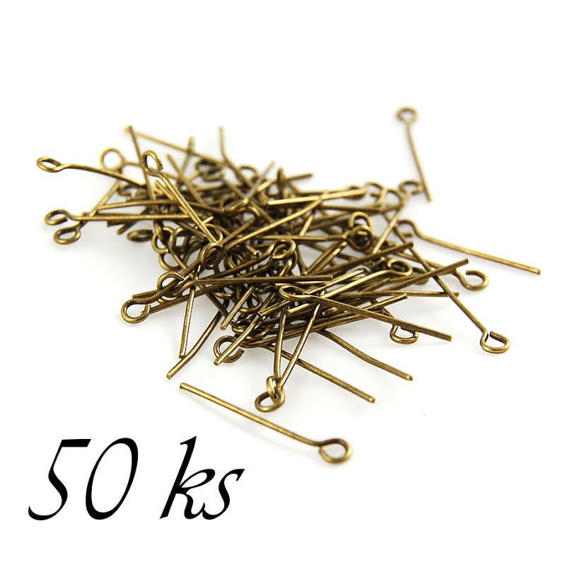 Bronzové ketlovací jehly 18mm 50ks (11 2118)