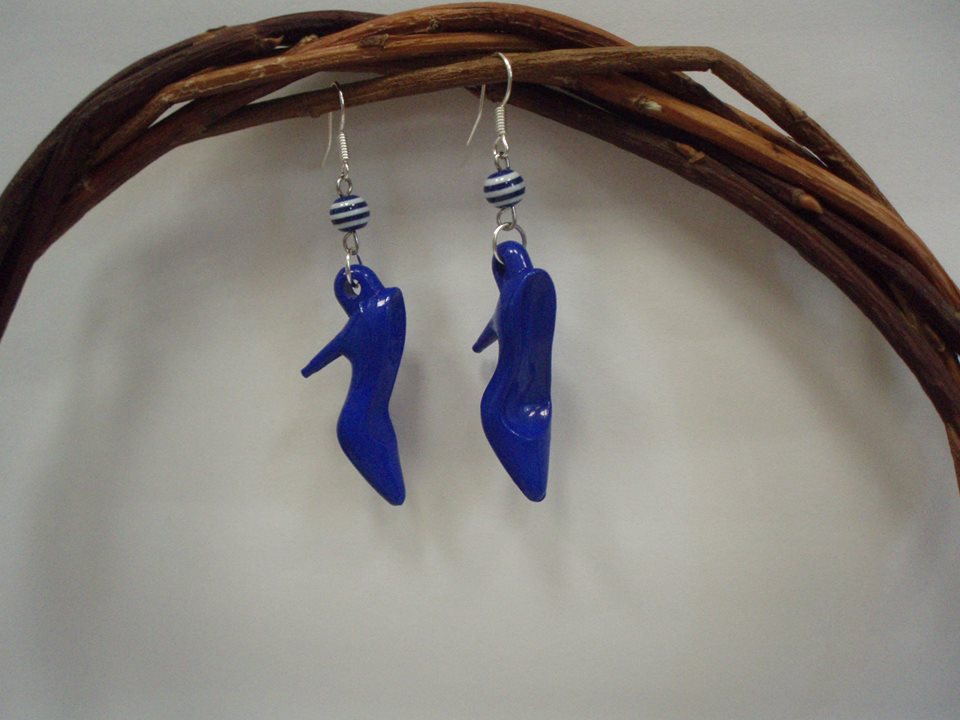 Botky, lodičky s korálkem