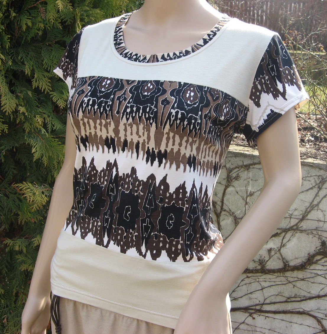 Tričko do hněda :-))