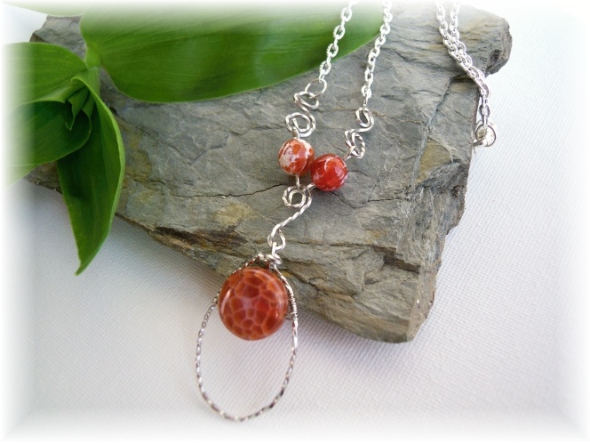 Náhrdelník s achátem