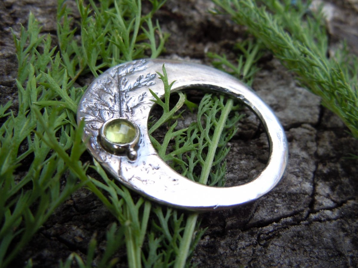 Achillea - přívěs/prsten