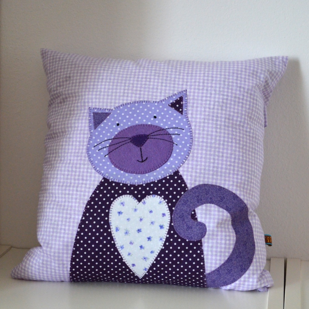 Povlak na polštářek - kočička