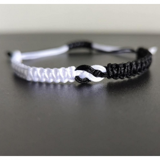 Náramek Shamballa Jing/Jang