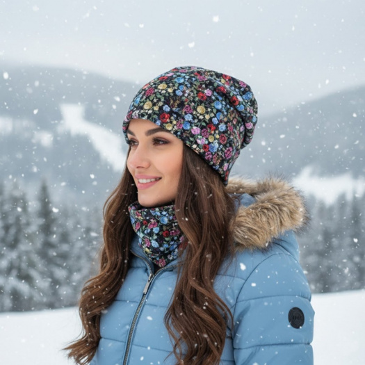 SET ČEPICE S NÁKRČNÍKEM