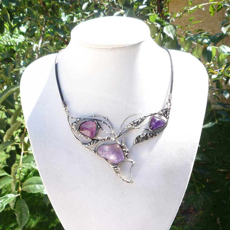 Fialky - ametyst,fluorit ,ametrín