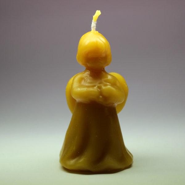 Svíčka z včelího vosku - anděl