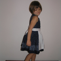 Dívčí šaty 