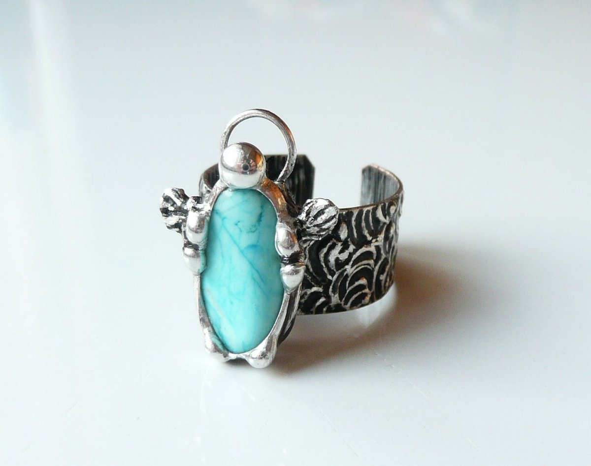 Ochránce- andělský prsten .. ( tyrkenit )