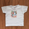 Bílé bavlněné dětské tričko velikosti 98 