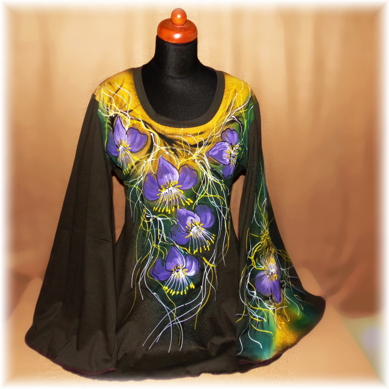 Tunika malovaná,M,L,XL,XXL