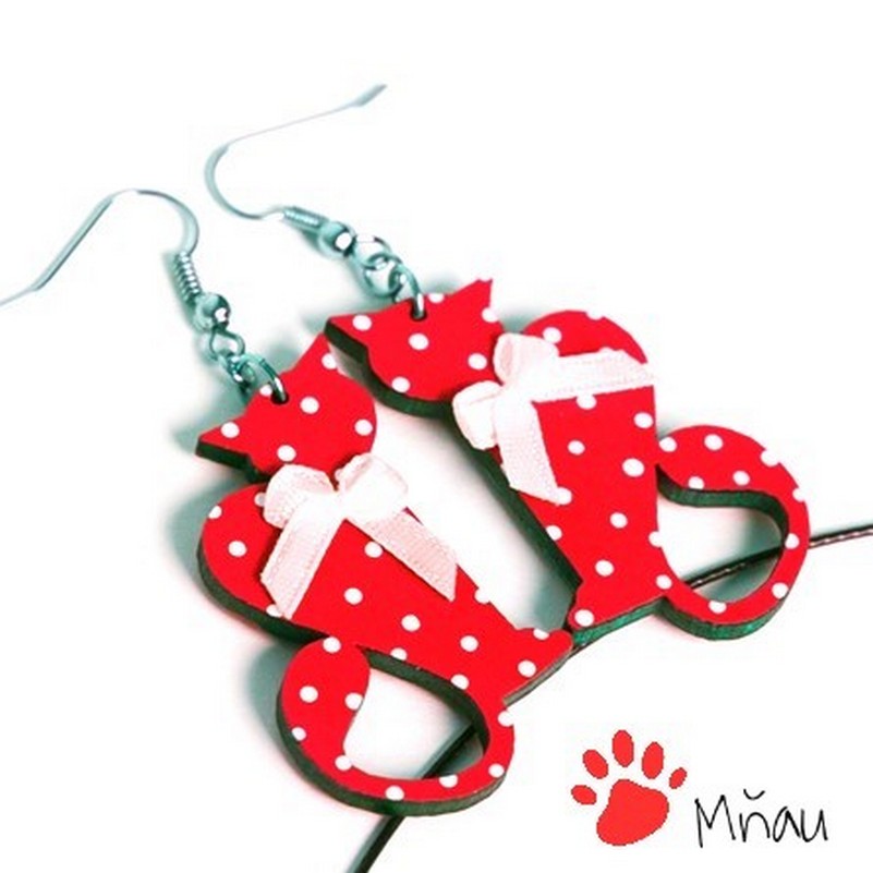 Kočky malířky červenobílé