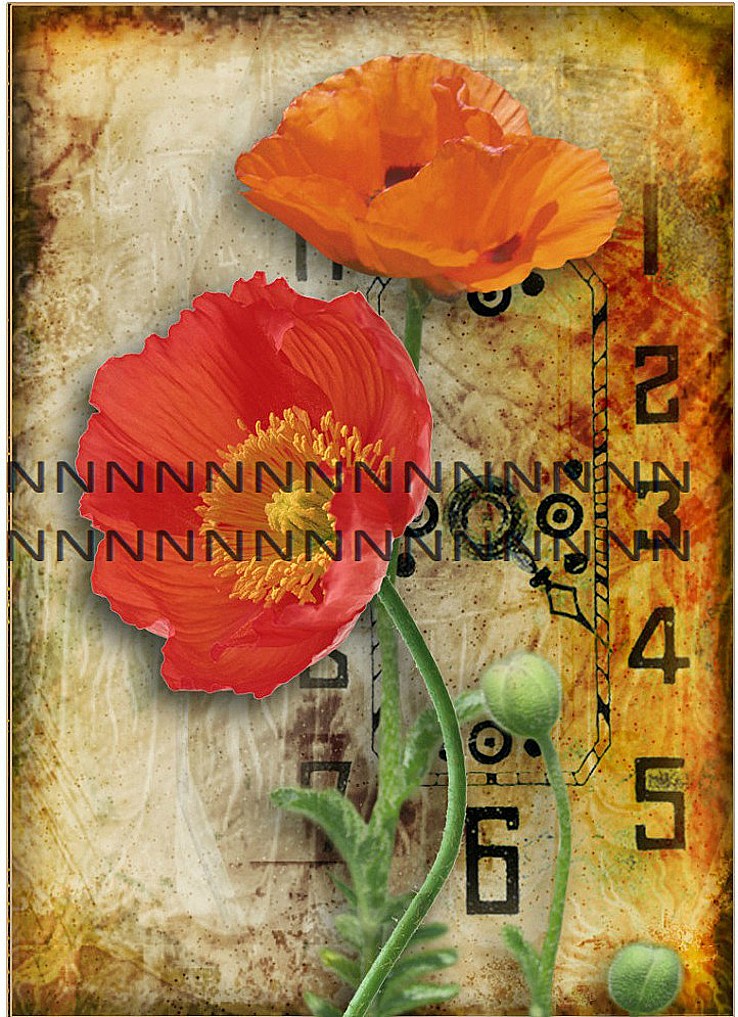 Bavlněná látka - panel  B5a