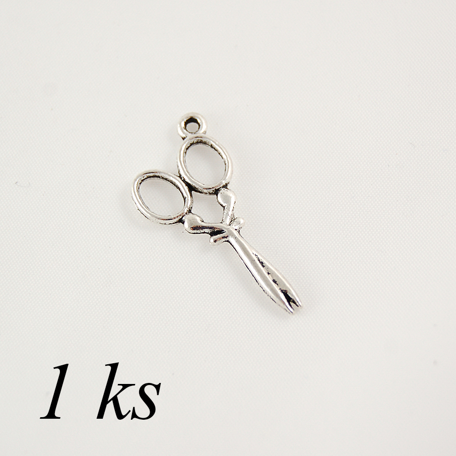 Nůžky, stříbrná barva (02 0243)