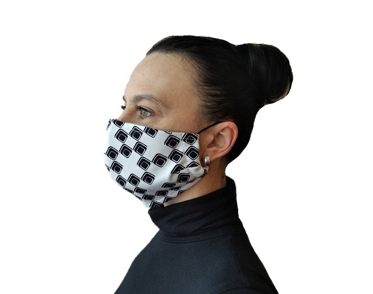 Rouška unisex - kosočverce - skladem