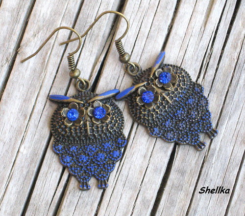 Náušnice sovičkové