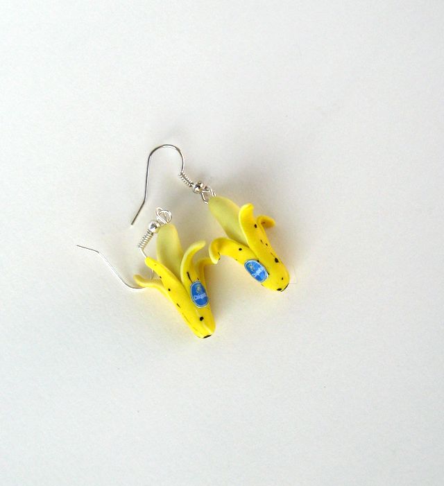 Banánové naušnice chiquita