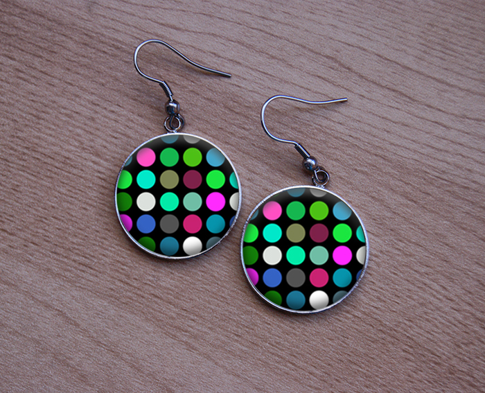 ANTIALERGICKÉ NÁUŠNIČKY - Barevné puntíčky 2