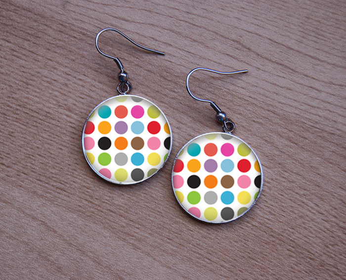 ANTIALERGICKÉ NÁUŠNIČKY - Barevné puntíčky