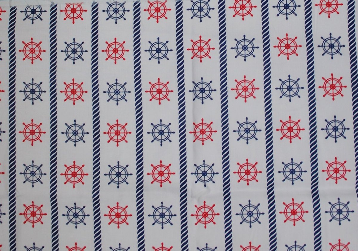 Kormidla na bavlně.