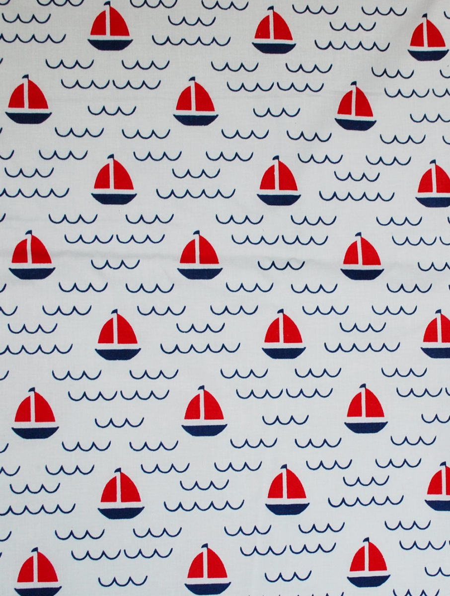 Bavlna s lodičkami.