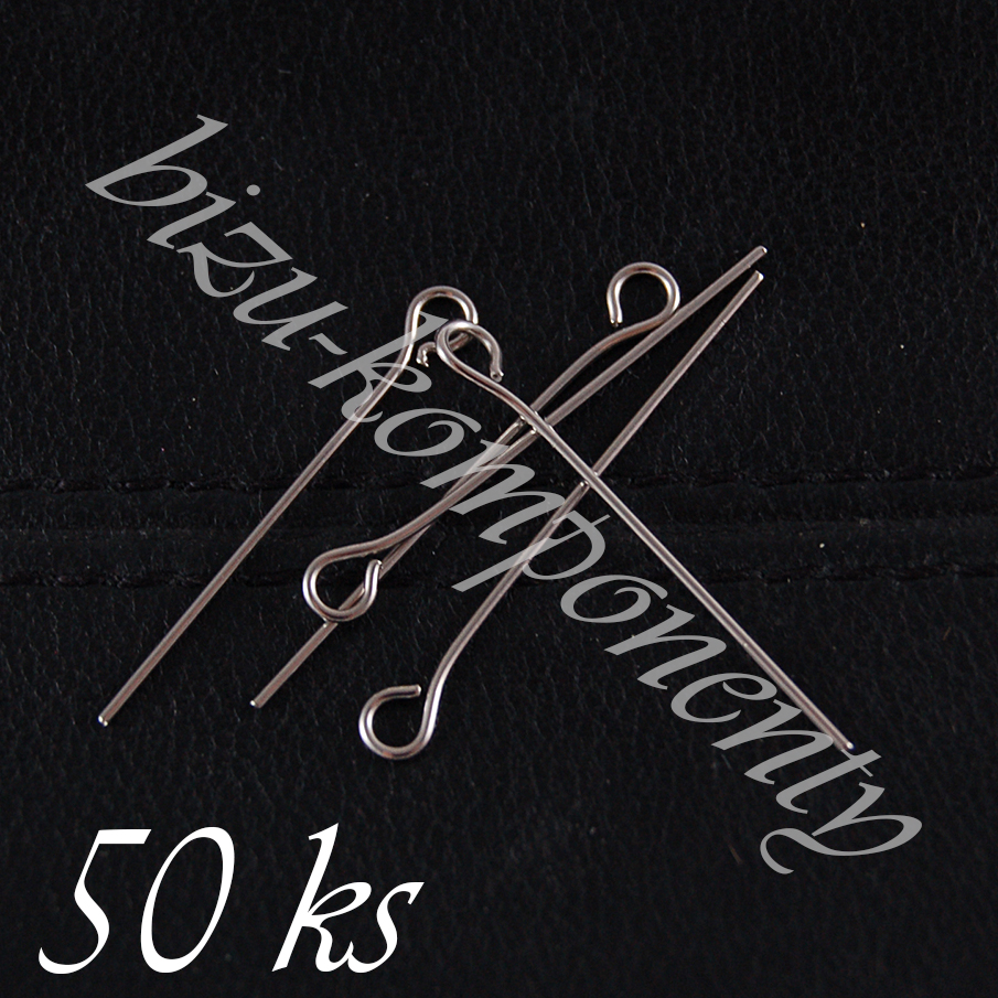 Ketlovací jehly z chirurgické oceli 26mm 50ks (16 2026)