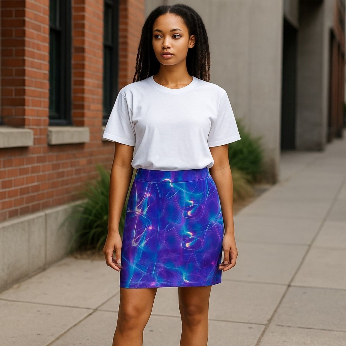 Dámská sukně fialka L/XL