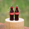 Coca cola náušnice