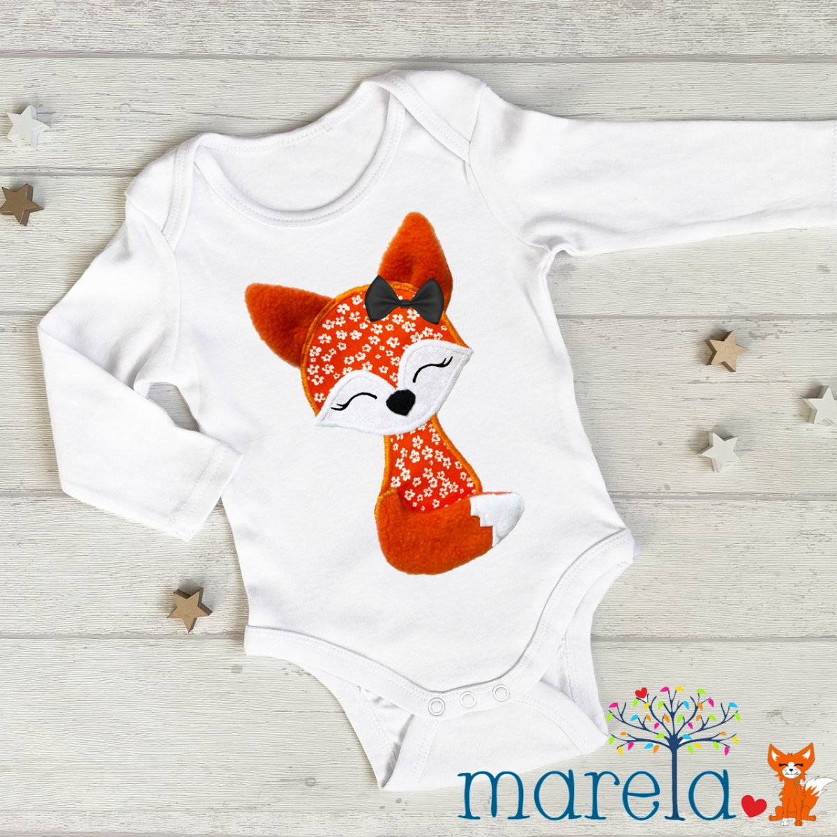 Hravé body s liškou dl.rukáv