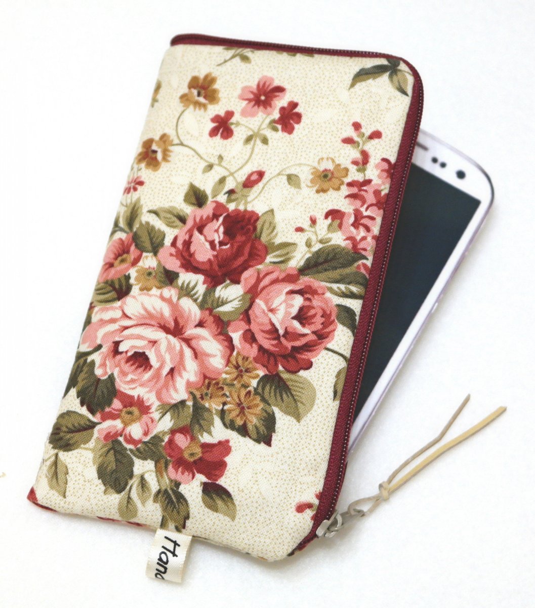 BÉŽOVÁ ROMANTIKA  - obal na mobil