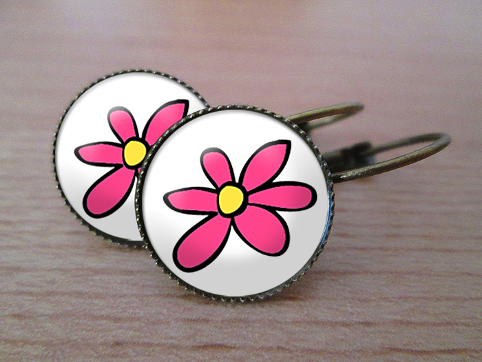 VINTAGE VISACÍ NÁUŠNICE - Pro veselou náladu