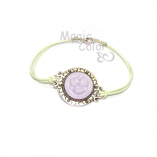 Boho náramek, Amulet růže