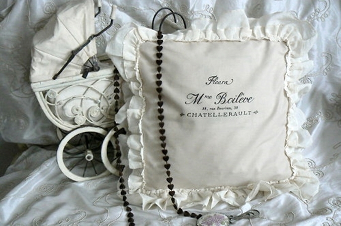 Pozdrav z Bourbonu...polštář