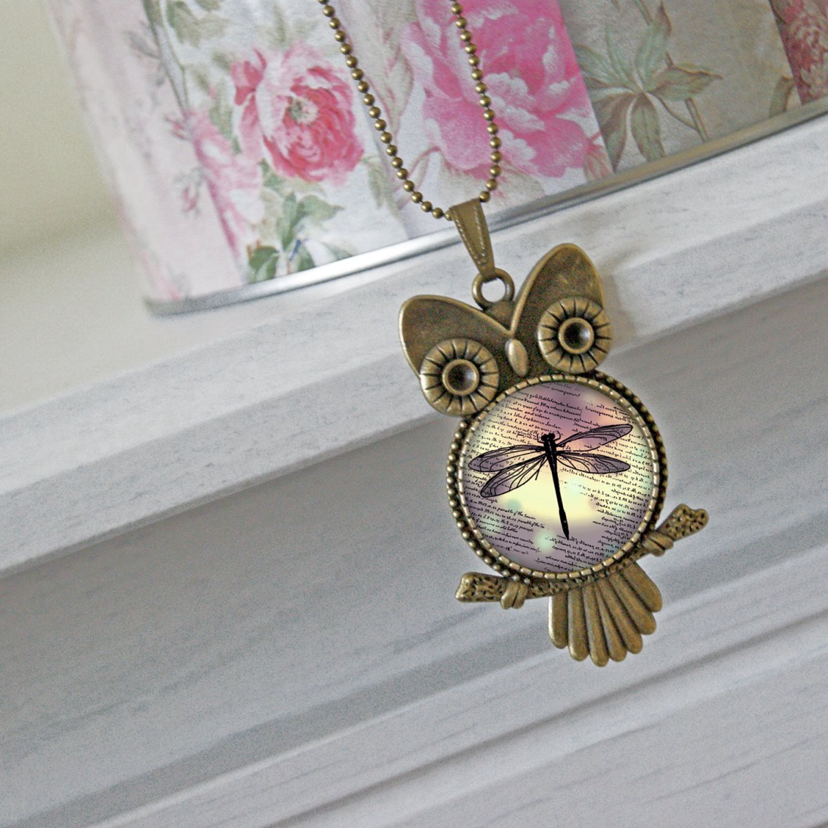 Vážka - Bronzová sovička