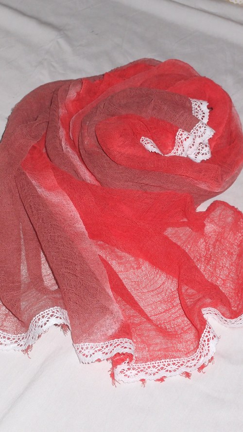 KREV A VÍNO - maxi dlouhá šála